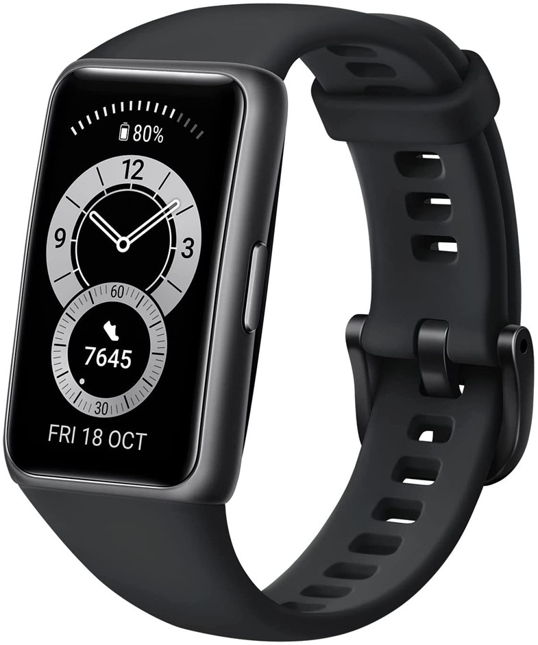 HUAWEI Band 6 - All-day SpO2 Monitoring, 1.47" FullView Display, 2-Week Bat