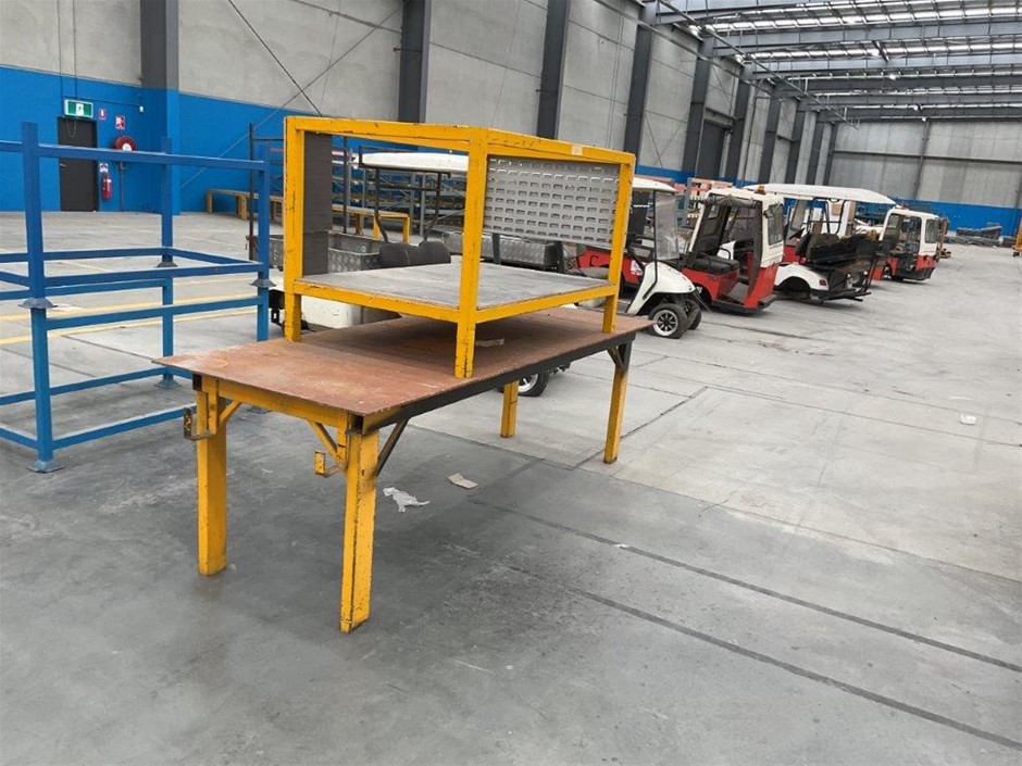 Steel Work Bench and Steel Frame