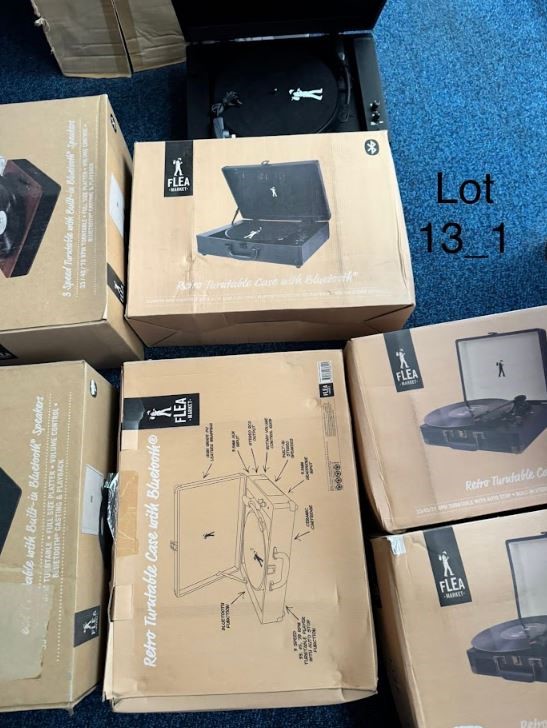 END OF LEASE SALE: Bluetooth record players