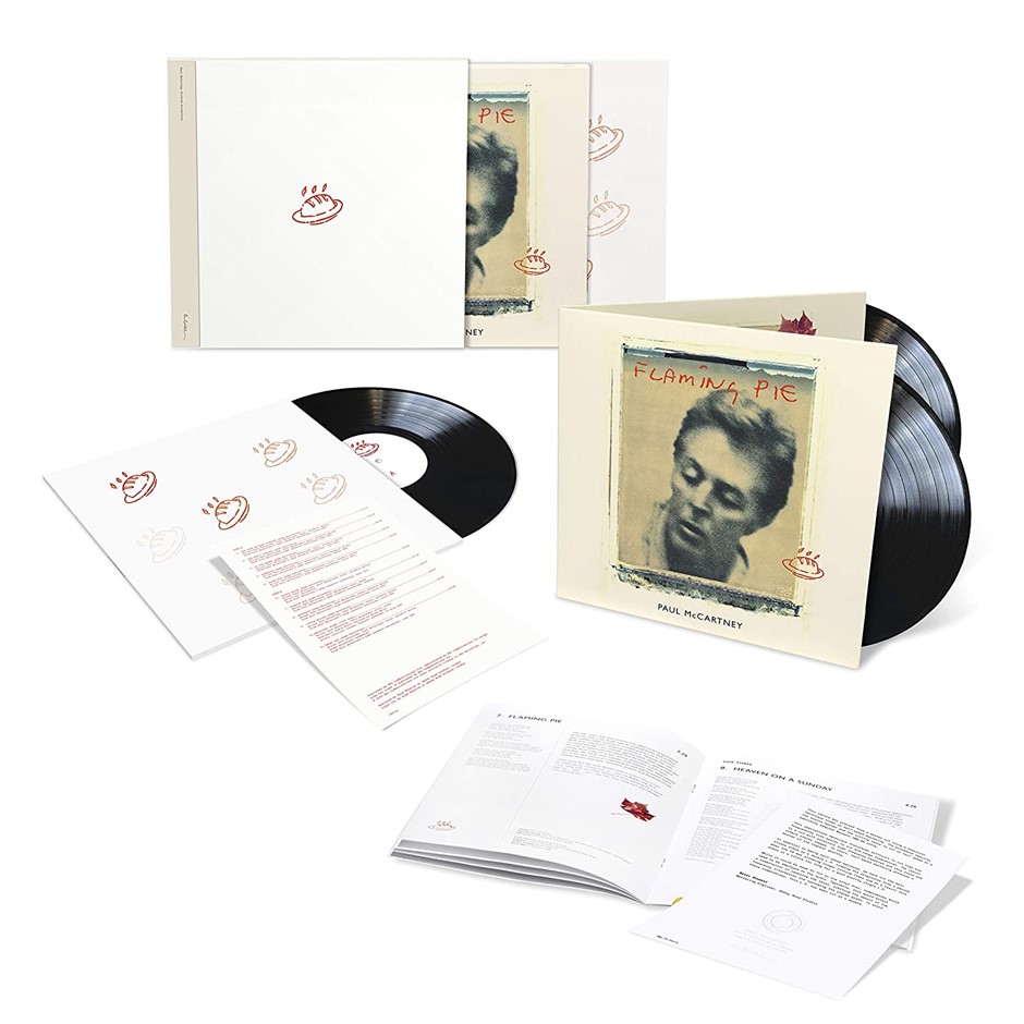 PAUL McCARTNEY, "Flaming Pie", VINYL BOX SET 3 LP.