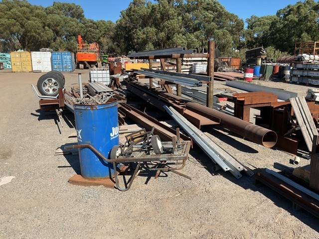 Qty Of Assorted Steel