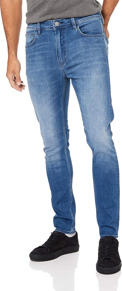 LEE Men's Z-One Skinny Jean, Stellar Blue, Size 28R, L/605510/E81. RRP: 159