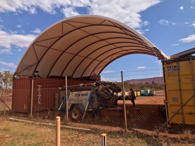 2015 Domeshelter Aus  Dome Shelter - 12.0m x 12.0m - Region D - Tom Price