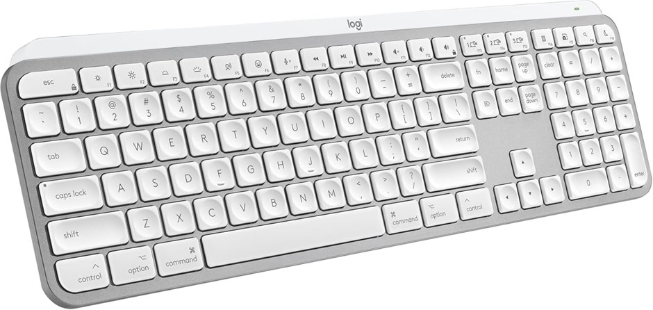 LOGITECH MX Keys S for Mac, Wireless Keyboard, Programmable Keys, Backlit,