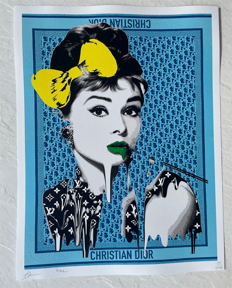 Death NYC Ltd Ed. Signed Graffiti Pop Art Print