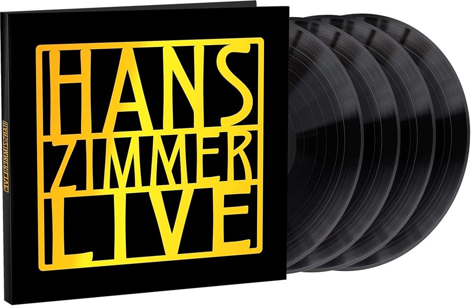 HANS ZIMMER "Live", 4-Vinyl Set. NB: Slight Creases In Packaging. (Code: B0