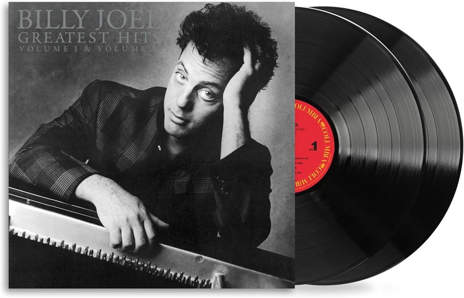 BILLY JOEL "Greatest Hits Volume I & II" Vinyl. NB: Small Scratch On Disc 1