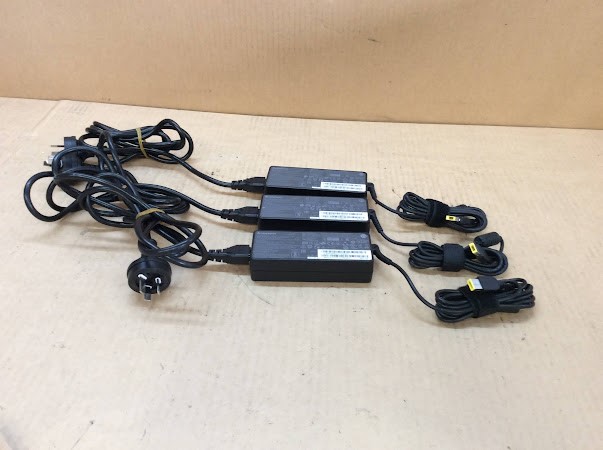 Lenovo ADLX90NLC3A AC Adapters (Lot of 3)