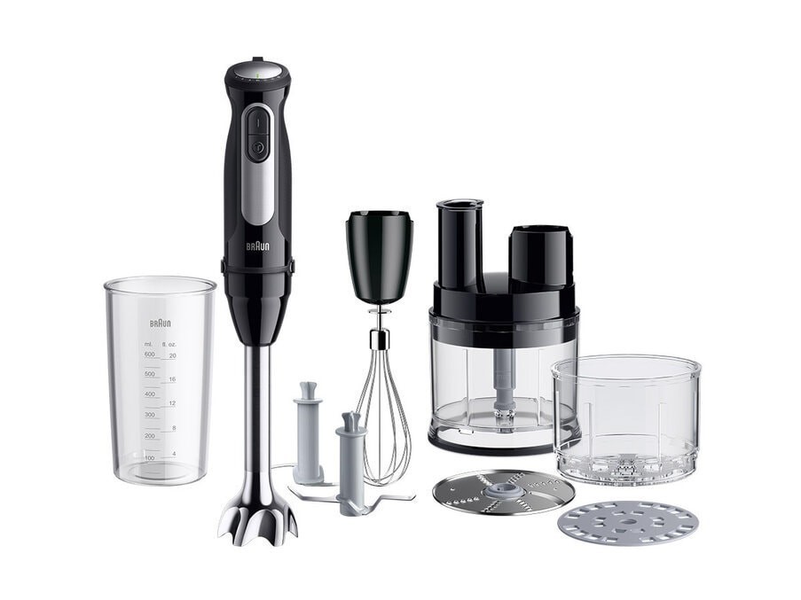0081-5062744 · BRAUN MultiQuick 5 Pro Hand Blender, Black.