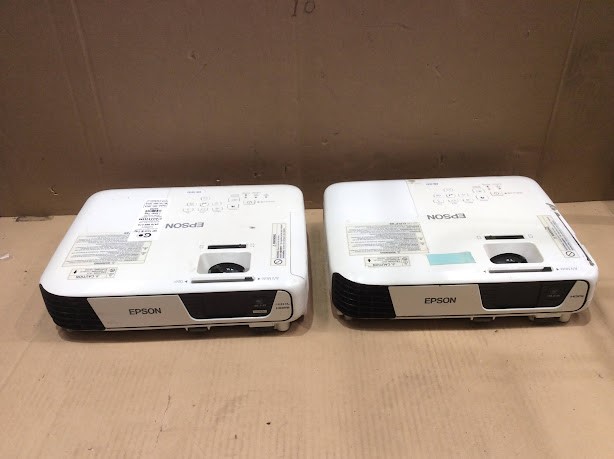 Epson EB-X31&EB-W32 LCD Projectors (Lot of 2)