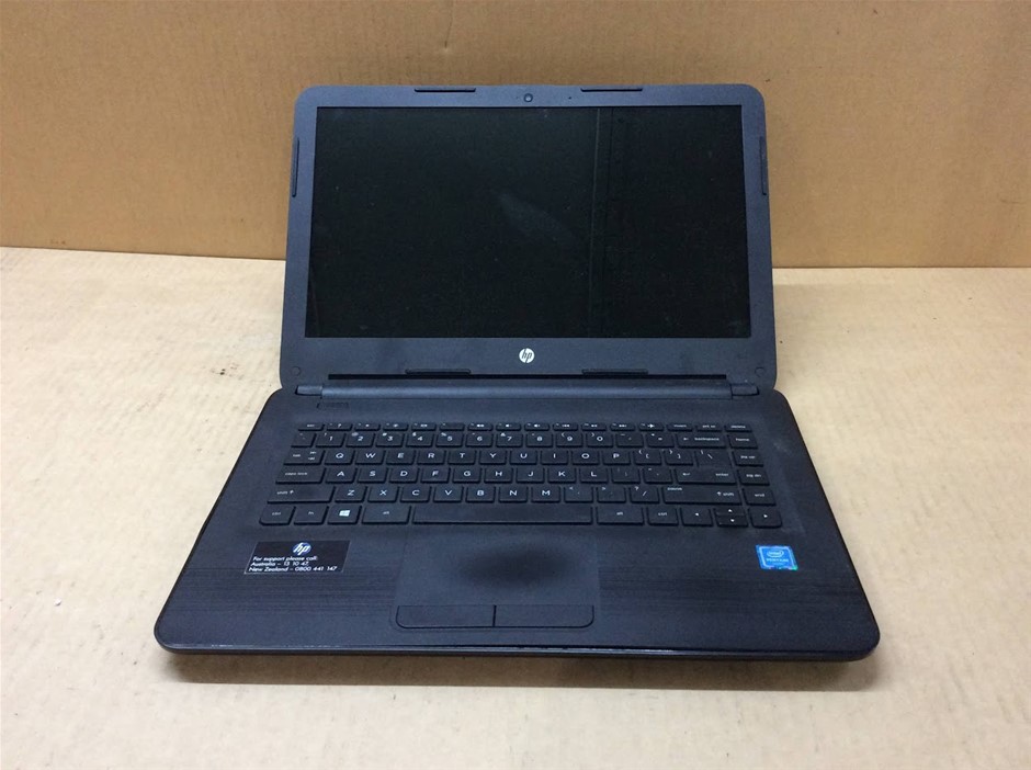 HP 14-AM089TU Laptop PENTIUM N3710 4GBRAM 128GB Black