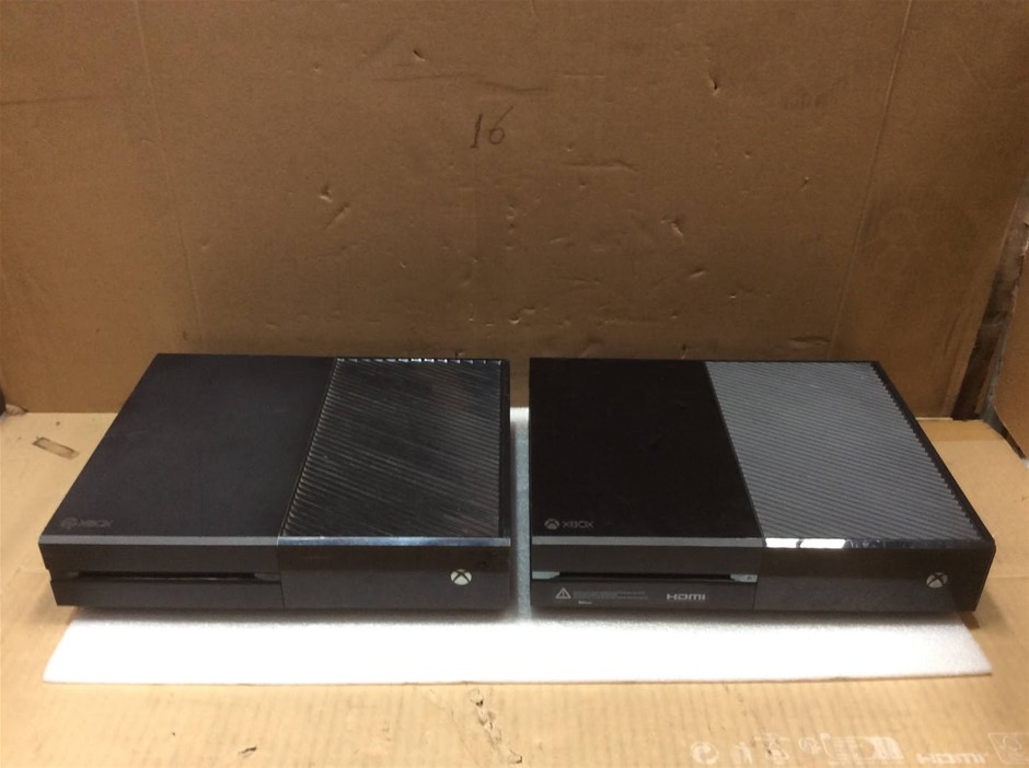 Microsoft Xbox One Console Model 1540 (Lot of 2)