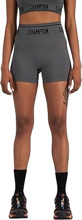 CHAMPION Women's Underwear Rochester Flex Shortie, Seal Bay, Medium, CREGN.