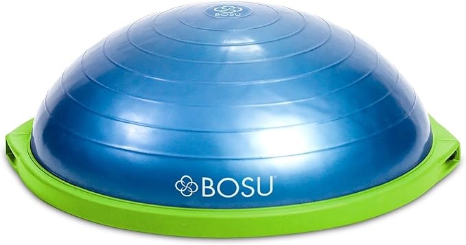 Bosu Home Gym Equipment The Original Balance Trainer Enhance Workout, Stren