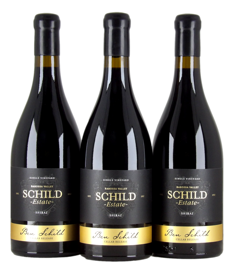 Schild Estate Ben Schild Cellar Release Shiraz 2017 (3x 750mL), SA.