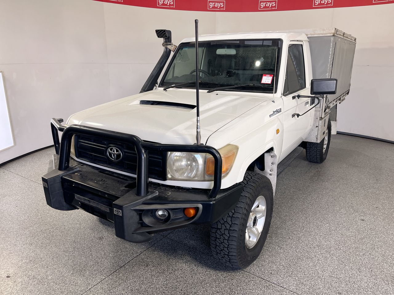 2011 Toyota Landcruiser Workmate VDJ79R Turbo Diesel Manual Cab Chassis