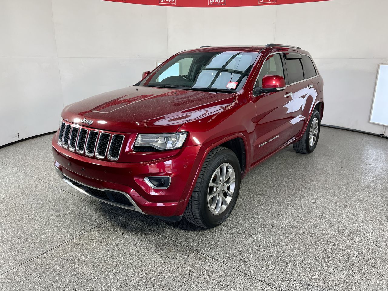 2014 Jeep Grand Cherokee Overland WK Turbo Diesel Automatic - 8 Speed Wagon