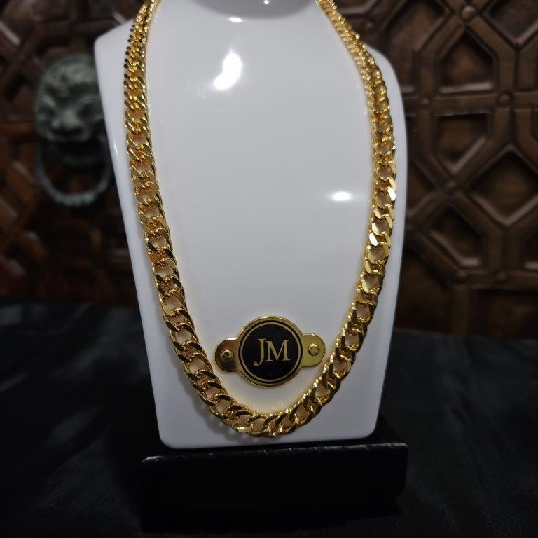 18K/Italy Gold Filled Cuban Chain(stamped 18K/Italy)Warranty Quality-52cm