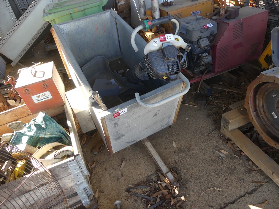 Yard Cart With Contents