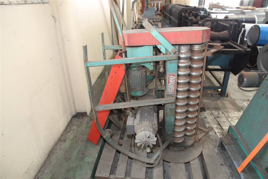 <B>Hayes 6784 Sheet Metal Corrugated Curving Forming Machine</B>