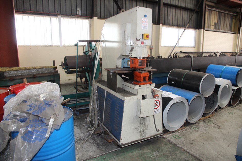 Sun Rise PM-55LT 55T Hydraulic Metal Plate Punch Machine