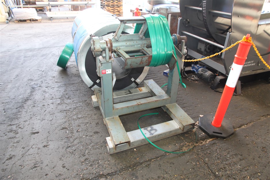 Sheet Metal Roll Decoiler Machine