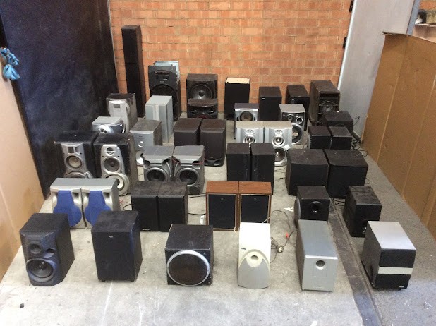 Philips/Logitech/Sanyo Mixed Brand and Model Speaker Systems