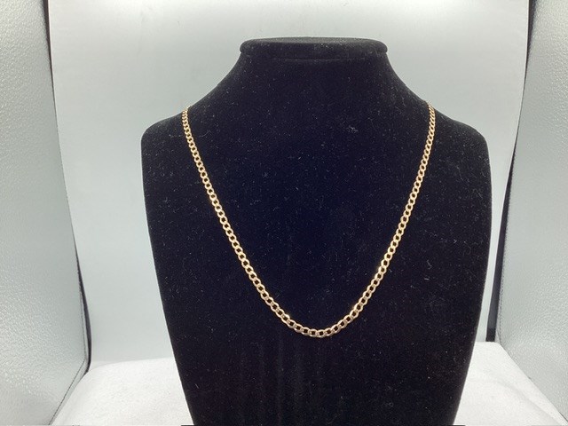 1 x Stamped 9ct Yellow Gold, Chain Necklet
