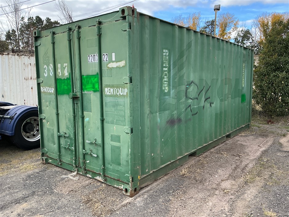 Shipping Container 6m X 2.4m h/2.6m