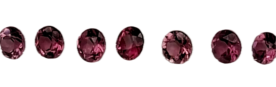 3mm Rhodolite