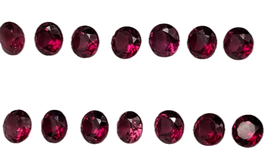 4mm Rhodolite