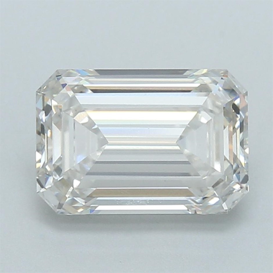 2.50 Carat Emerald Cut Diamond D/VS1