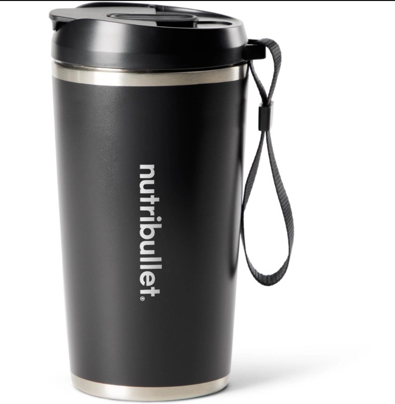 NutriBullet Flip, Black, USB-C Rechargeable Portable Blender, Blender, with