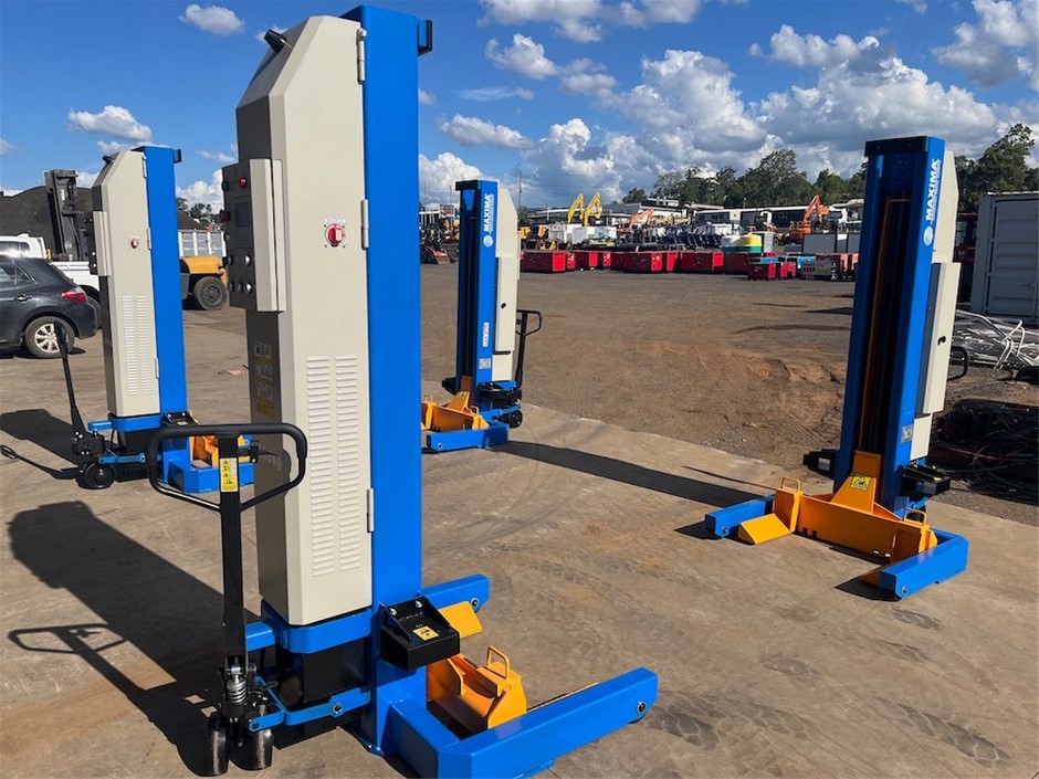 4 Column Wireless Mobile Heavy Duty Truck Lift/Hoist(Unused)