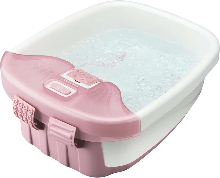HOMEDICS Bubble Bliss Deluxe Foot Spa, Heat Maintenance