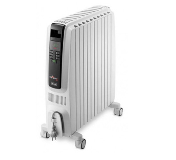 DELONGHI Electric Oil Filled Raditor Heater, Model TRD42400ET. NB: Used, no