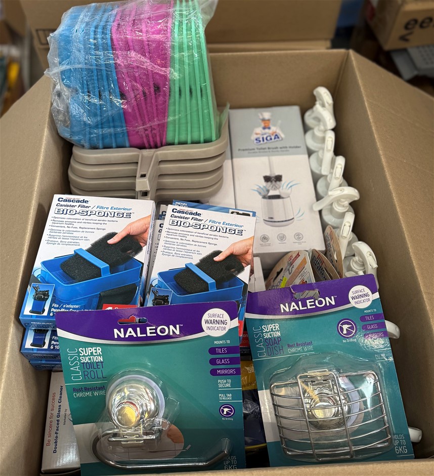 Full Box Cleaning Supply Home Decors Assorted NB: photo as is
