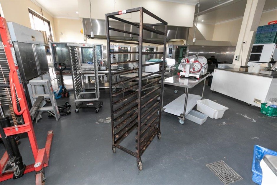 Mobile Baker Tray Trolley