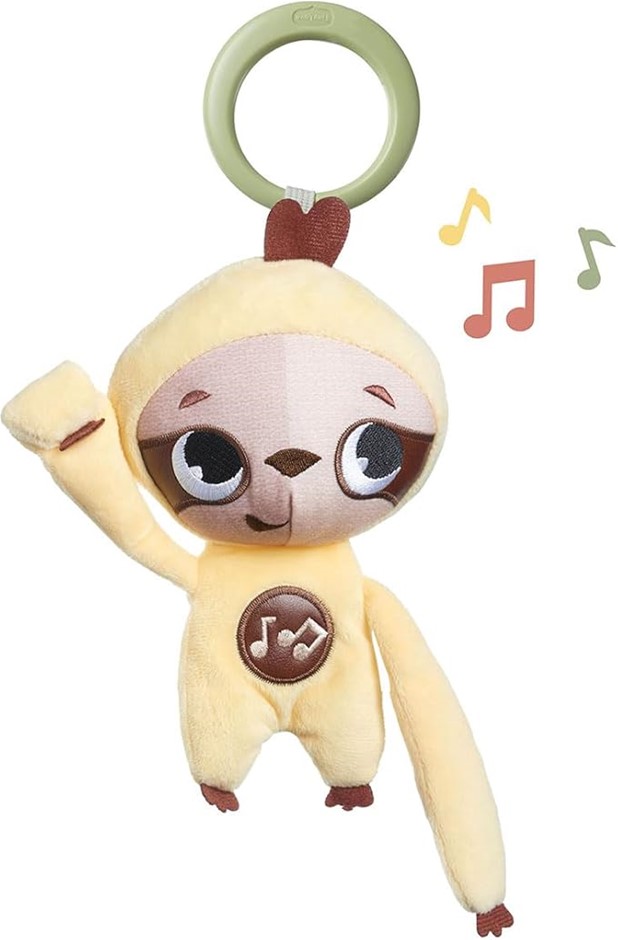 3 X TINY LOVE Boho Chic Collection On The Go, Take Along Musical Sloth -Str