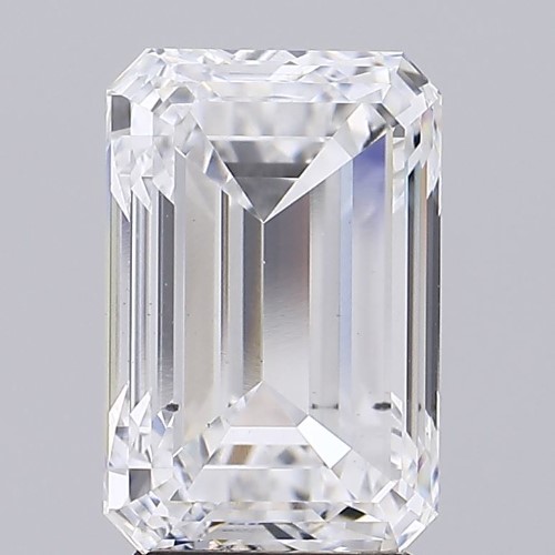 5.44 Carat Emerald Cut Diamond F/VS1
