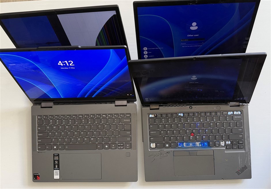 Lenovo IdeaPad 5 2-in1 / Thinkpad L13 2-in-1 Gen 5 Laptop -Parts (Lot of 4)