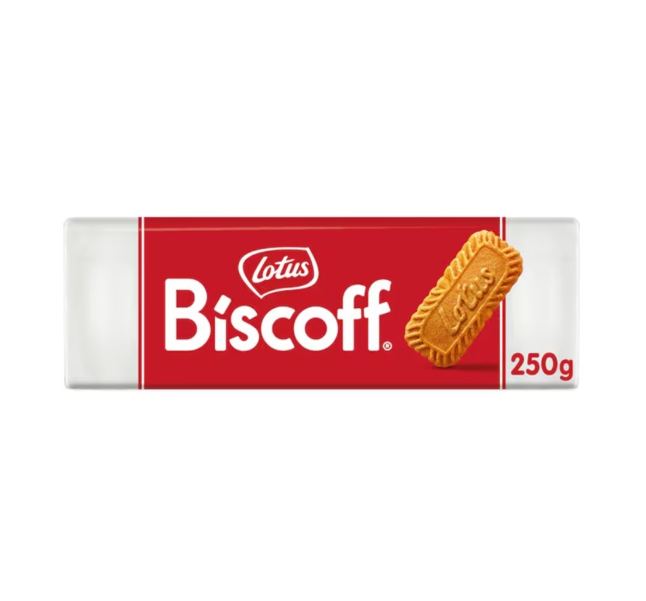 10 x LOTUS Biscoff Caramelised Biscuits, 250g. Best Before: 02/2026.