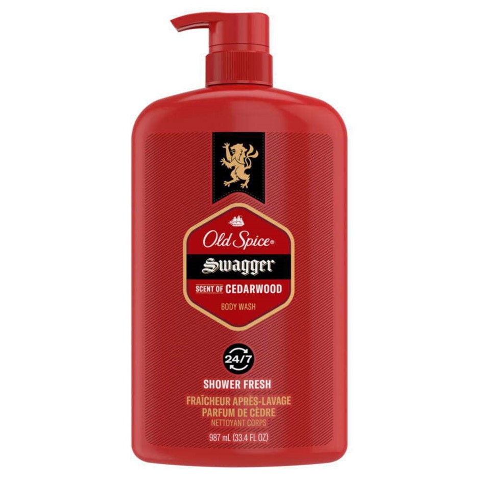 2 x OLD SPICE Swagger Shower Fresh Body Wash, 987ml. N.B: Unlocked pumps.
