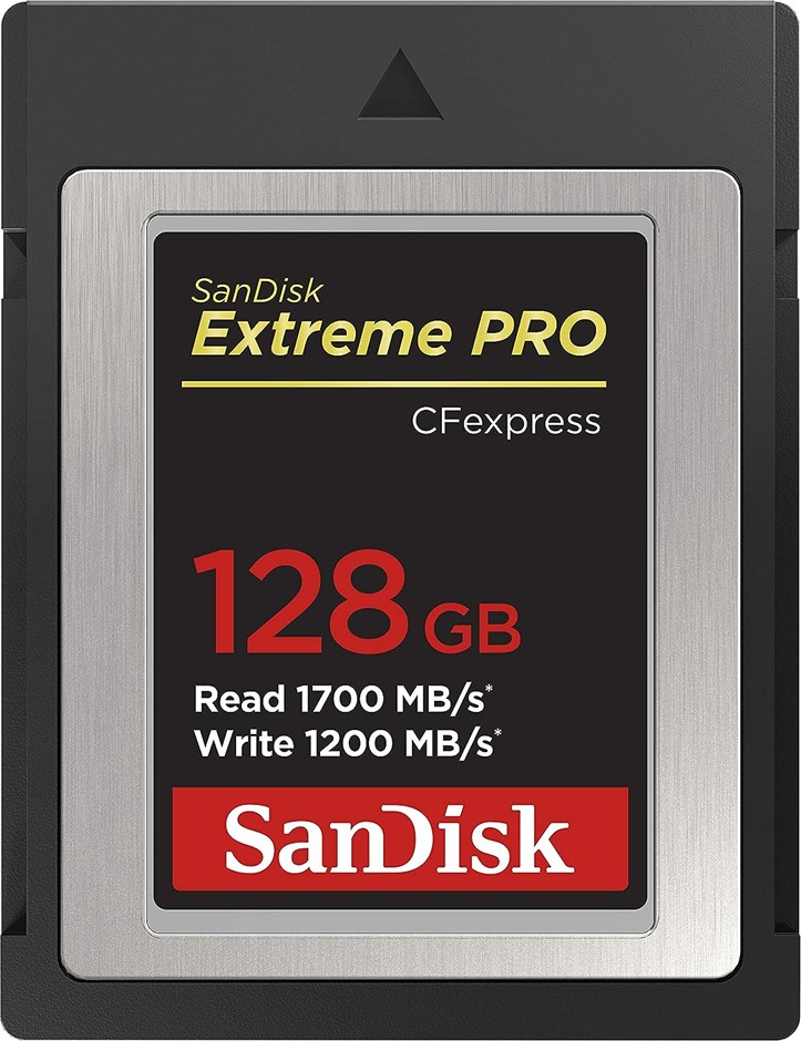 SANDISK 128GB Extreme PRO CFexpress Card Type B - SDCFE-128G-GN4NN