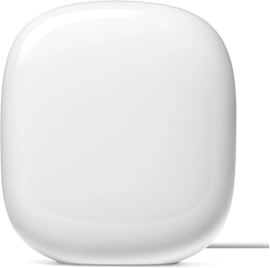 GOOGLE Nest WiFi Pro Home Mesh Wi-Fi 6E System White 1 Pack. NB: Used. Not