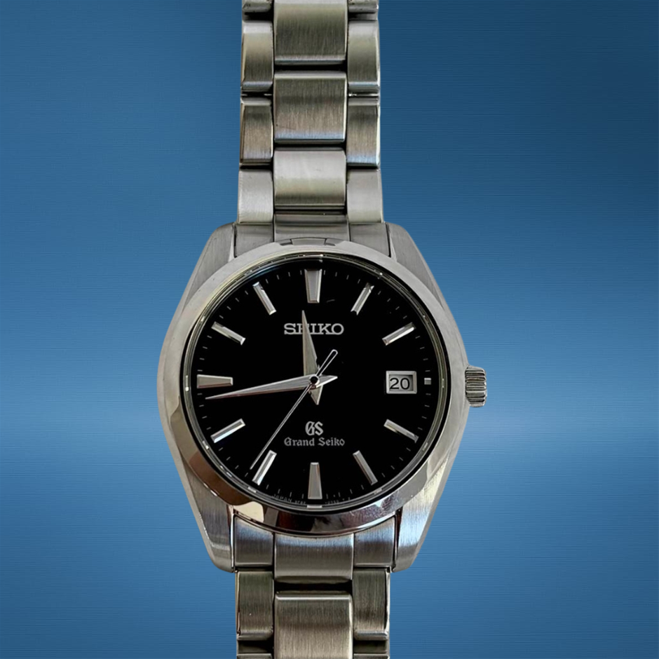 GRAND SEIKO HERITAGE 40MM STAINLESS STEEL SBGV025 QUARTZ SUNBURST BXP & COA