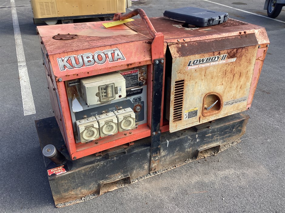 Kubota Lowboy Diesel Generator