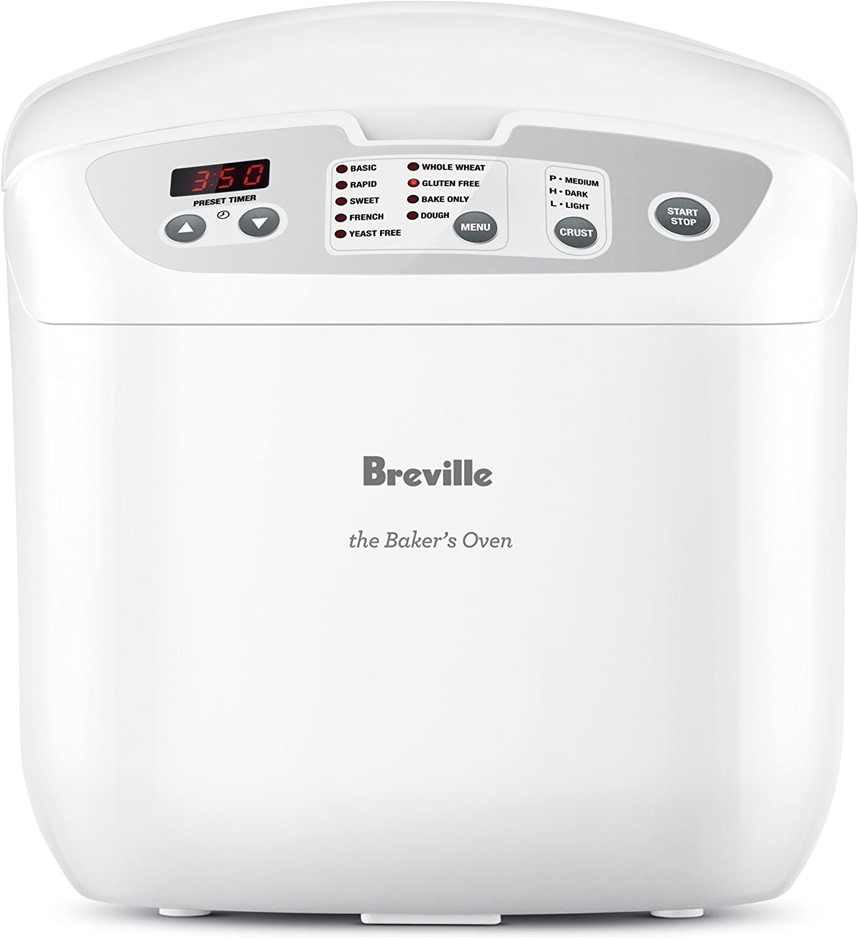 BREVILLE the Custom Loaf Pro Bread Maker, Brushed Stainless Steel, BBM800BS