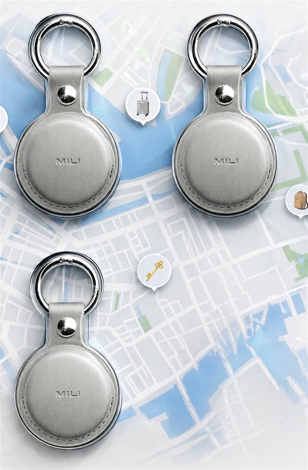 MILI MiTag Duo Item Finder, Dual Finder Apple & Google Platform, 3 PACK NB: