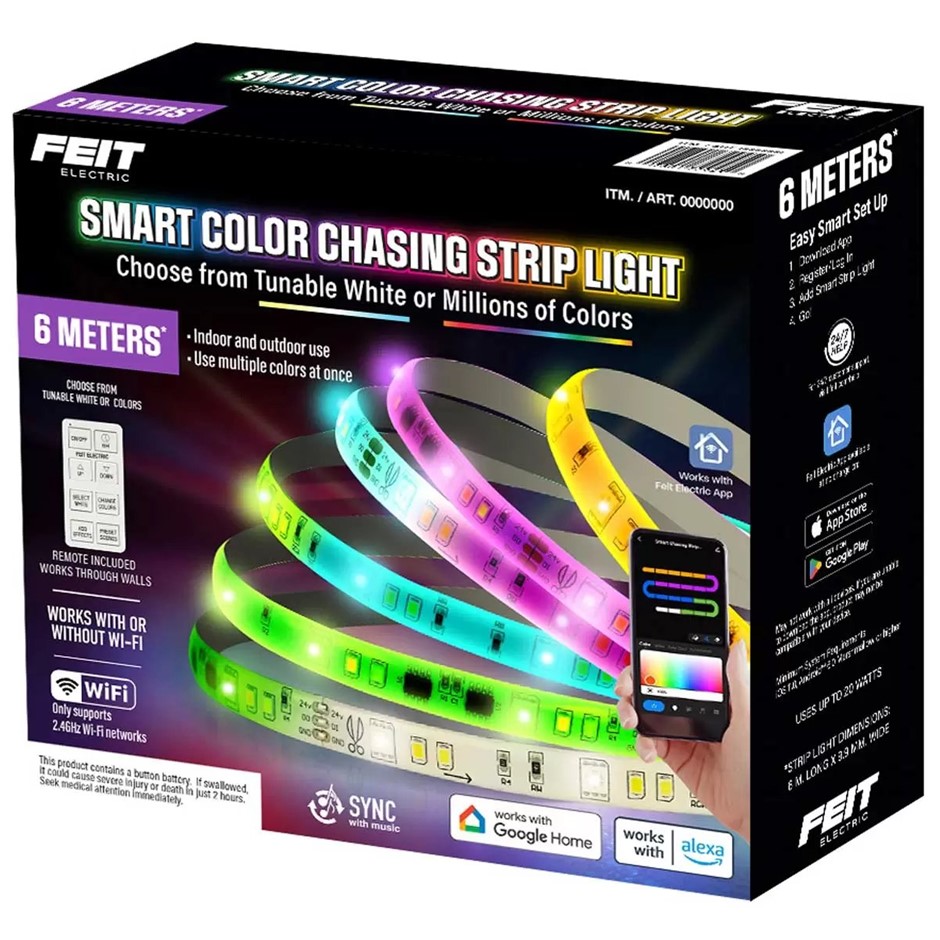 FEIT Electric Smart LED Striplight 6M.